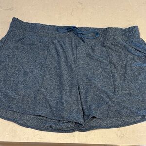 Athletic Works Women's Blue Heather Shorts